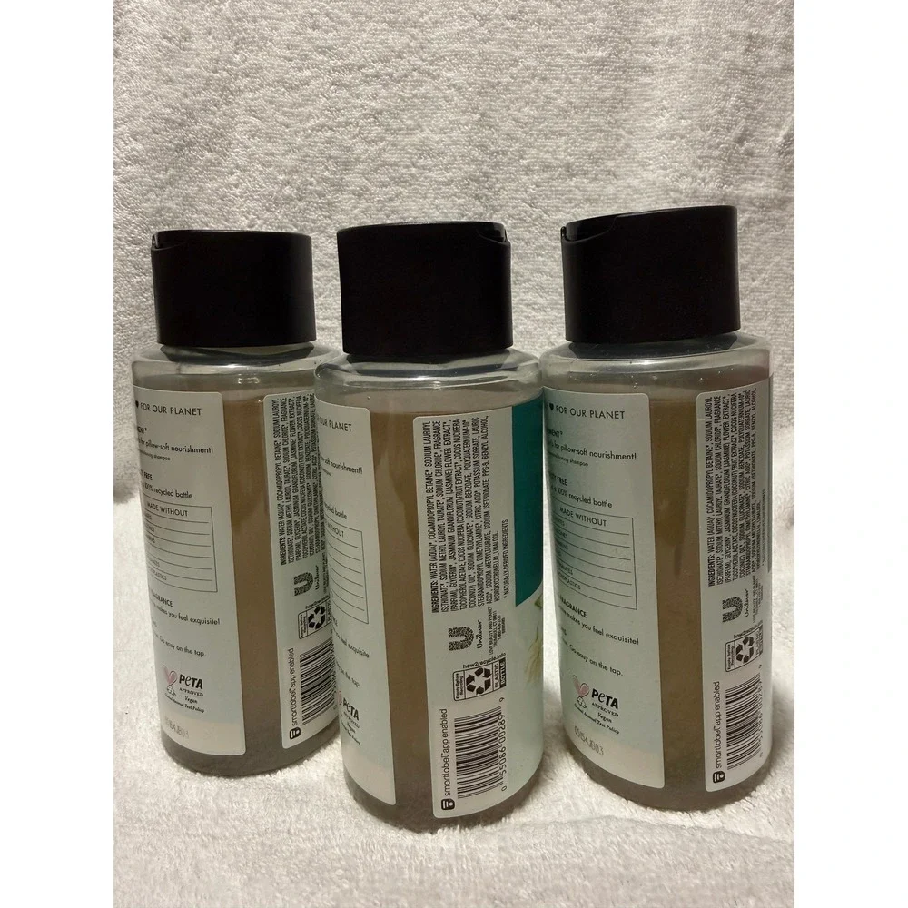 Love Beauty and Planet Nourished Softness Vitamin E Shampoo 13.5oz 3 Pack Vegan